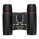 30x60 Mini Folding Binoculars Portable Camping Travel Telescope With Low Light Night Vision