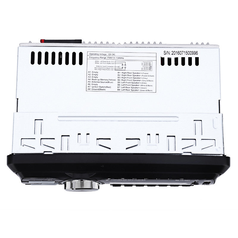 DC 12V 60W x 4 Car Stereo Radio bluetooth MP3 Player Remote Control FM Aux SD USB Charging Speaker