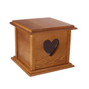 Pet Casket Solid Wooden Cat Dog Burial Personal Cremation Ashes Urn Ash Casket