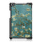 Apricot Blossom Tri Fold Case Cover for 8 Inch Huawei Honor 5 8 Inch Tablet