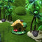 Villa Bonsai Garden Decorations Resin Crafts House Micro Landscape Fairy Garden for Home Garden Decoration