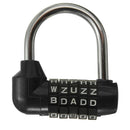 Digital Letter Code Lock Dial Combination Suitcase Luggage Diary Password Lock Padlock