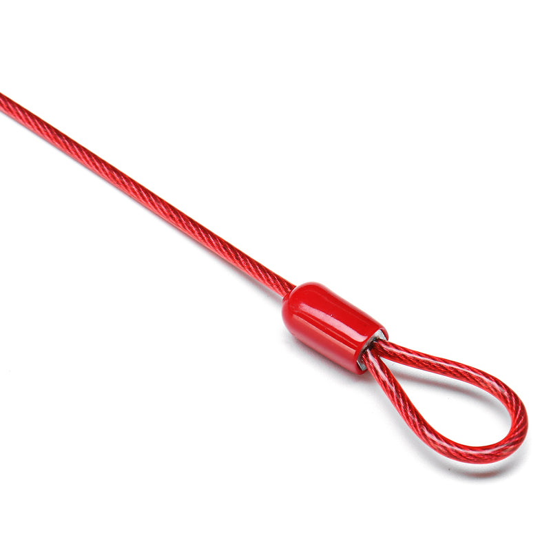 49 Strands Steel Wire Security Double Loop Cable Strong For Motorcycles/Bicycles/Car Cover