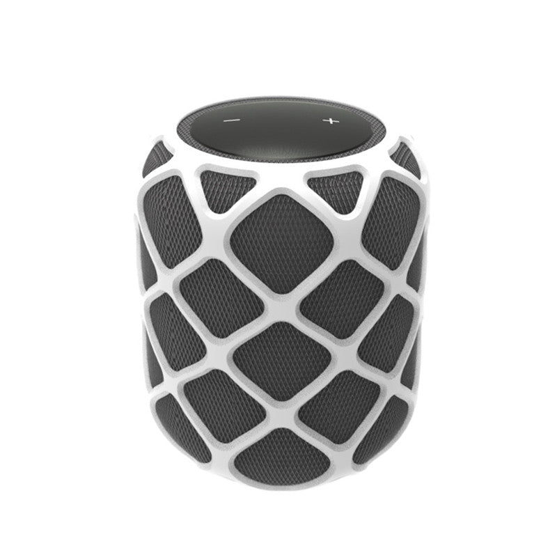 LEORY Smart Speaker Storage Bag Case for Homepod Sillicone Cover Case Anti-shock Protective Cover