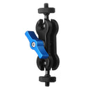 Tripod Head Ball Head Magic Arm Bracket Monitor Double Holder 360 Degree Rotating