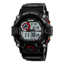 SKMEI 1019 Digital Watch Fashion Multi-funcional Sports Chronograph 50M Waterproof Men Wrist Watch