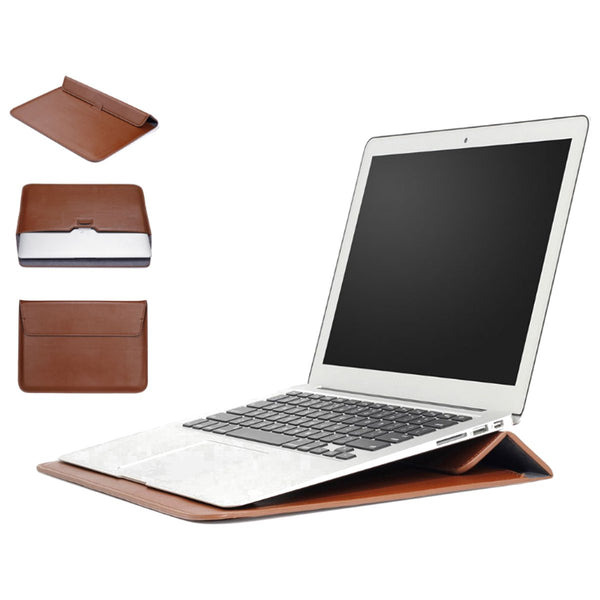 Sleeve Case Laptop Bag With Stand Holder For 11.6"/13.3"/15.4" Laptop/Notebook/Macbook