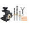 Upgrade Woodworking Drilling Locator Guide Wood Dowel Hole Drilling Guide Jig Drill Bit Kit Woodworking Carpentry Positioner Tool