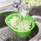 Multifunctional Creativity Hanging Sink Drain Basket Vegetables Fruit Storage Kitchen Organizer