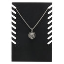 Velvet Necklace Chain Display Two Shaped Stand Cardboard Jewelry Holder Rack