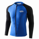 Man Swimsuit  Long Sleeve Sun Protection Wetsuit Swimwear