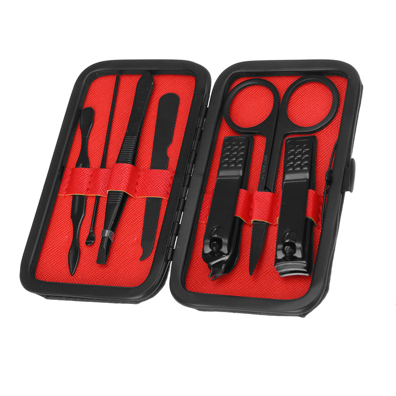 7pcs Stainless Steel Nail Clipper Portable Nail Manicure Tools Nail Clipper Set