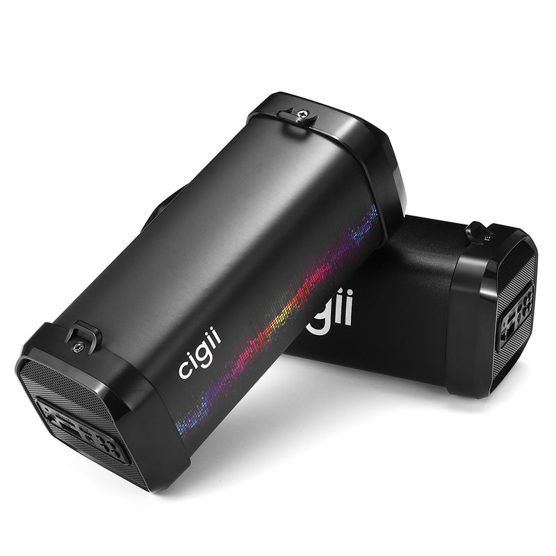 Cigii DC 5V Portable Wireless bluetooth Speaker Stereo Bass Subwoofer Loudspeaker FM/AUX/USB/TF