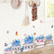 Miico FX64046 Flower Wall Sticker Children's Room And Kindergarten Decorative Wall Sticker  DIY Sticker