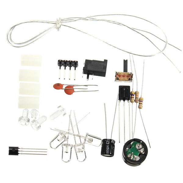 4x4x4 Dual Color LED Cube 3D Light Square Electronic DIY Kit With Remote Control