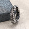 Trendy 316L Stainless Steel Finger Ring Skull Head Ring Wholesale for Men Halloween Jewelry