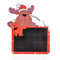 Mini Cartoon Christmas Hanging Chalkboard Message Board Sticks Clips Wall Door Decorations