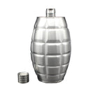 KCASA 64oz Landmine 3 KG 304 Stainless Steel Hip Flask Metal Alcohol Bottles Leather Holsters Flask