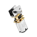 Machifit GW12GA-22 DC 12V 22rpm Worm Gear Motor Gear Box Reversible Electric Motor