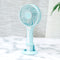 2 In 1 Portable Mini Handheld Desktop USB Fan 3 Modes Wind Speed Air Cooling Fan Outdoor Travel