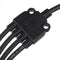 MC4 Y Branch Solar Panel Cable Connector Adapter MC4 Photovoltaic Waterproof Solar Connecter Solar Power Supply Cable Wire