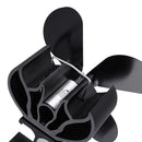 4 Blades Heat Powered Stove Fan For Ultra Quiet Log Wood Burner Fireplace Home Eco Fan