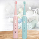 5 Modes Vibration Sonic Electric Toothbrush USB Rechargeable Waterproof Toothbrush with Brush Head for Adult