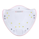 120W LED UV Nail Dryer Lamp Lights USB Charging Gel Curing Polishing Manicure Art Machine 3 Timing Settings with Memory Function