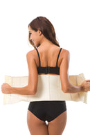 High Quality 9 Steel Bone 3 in 1 Cloth Mesh Rubber Corset Abdomen Belt Corset