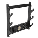 1-4 Tiers Katana Wakizashi Dragon Design Holder Wall Mount Bracket Rack Tool Display Hanger
