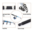 ZANLURE 13pcs/set 5.2:1 BB Fishing Rod Reel Combo