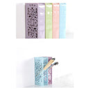 Multi-functional 4 Grids Desktop Hollow Pen Holder Office School Storage Case Desktop Pen Pencil Organizer