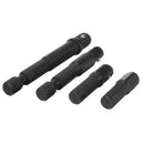 Drillpro 7pcs/12pcs Ratchet Wrench Socket Adapter Set Drive Socket Reducer Air Impact Adapter Wrench Extensor Rod