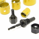 8pcs Hole Saw Cutting Set with Hex Wrench Wood Alloy Iron Cutter