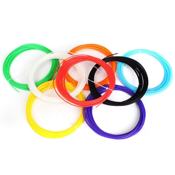 8 Colours Pack x 10m 1.75mm ABS Filament  For 3D Pen