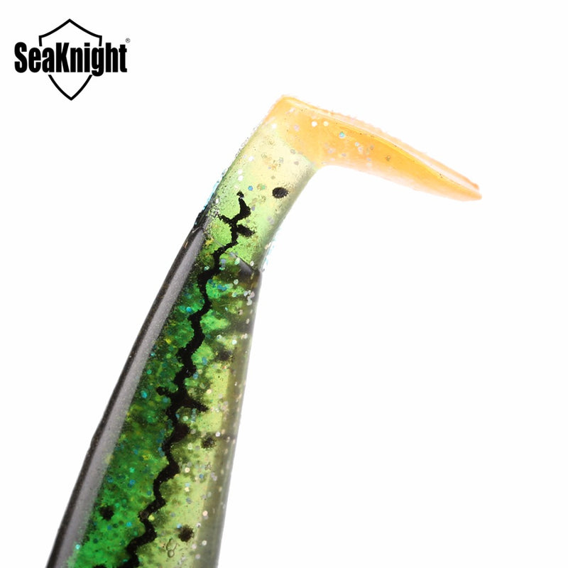 SeaKnight SL013 6pcs/lot 7.4g 3in T Tail Fishing Lure Soft Bait Fishing Lure for Carp Fishing