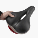 ROCKBROS Bike Saddle With Rear Light Waterproof Bike Seat MTB Light MTB Road Bike Cycling Saddle