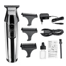 KM-5027 Cordless Rechargeable Hair Clipper LCD Hair Trimmer Hair Cutting Kits