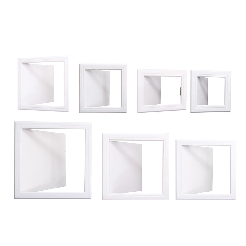 ABS Wall Ceiling Access Panel 7 Sizes White Inspection Plumbing Wiring Door Revision Hatch Cover