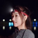 BEEbest FH100 105LM Headlamp USB Light Waterproof Warning Night Light Bike Bicycle Cycling
