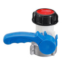 DN40/50 IBC Universal Hose Connector Tap Shut Off Garden Accessories Coarse Thread Tote Tank Adapter Butterfly Valve Fitting Parts for Home Garden