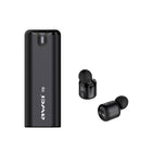 [Truly Wireless] AWEI T8 Mini Stereo Heavy Bass bluetooth Earphones With Charger Box Power Bank
