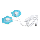 6 Modes Electric Smart Mini Massager Protable Multifunction Line-control Massager