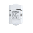 KTNNKG AC85-260V 30A 3000W High Power WIFI Relay Switch 433MHz Receiver Smart Home Gadgets Wireless Remote Control Switch APP Control Work With Alexa Google Home+Black RF Transmitter