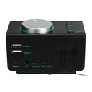 76-108MHz FM Radio Alarm Clock Charger for Mobile Phone