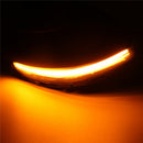 2Pcs Car Water Flowing Turn Signal Lights LED Lamp Side Wing Rearview Mirror for VW Golf 6 Touran