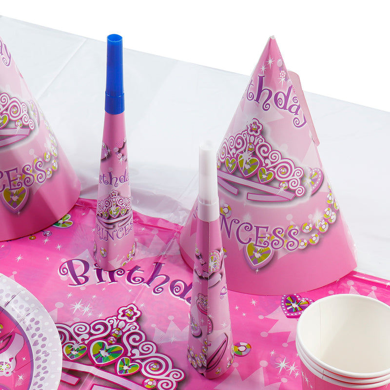 16Pcs Children's Birthday Party Supplies Kids Napkin Banner Tableware Decorations