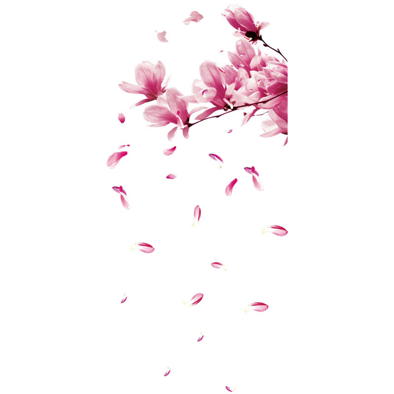 Miico FX64039 Peach Flower Home Decorative Sticker Wall Sticker DIY Sticker