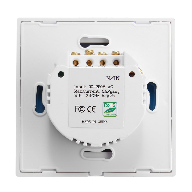 90-250V Smart Panel Switch Touch Wall Switch APP Remote Controller Fit Echo Alexa Google Home EU