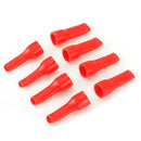 Drillpro 10pcs Universal Glue Nozzle Glass Glue Tip Mouth Nozzle with Base